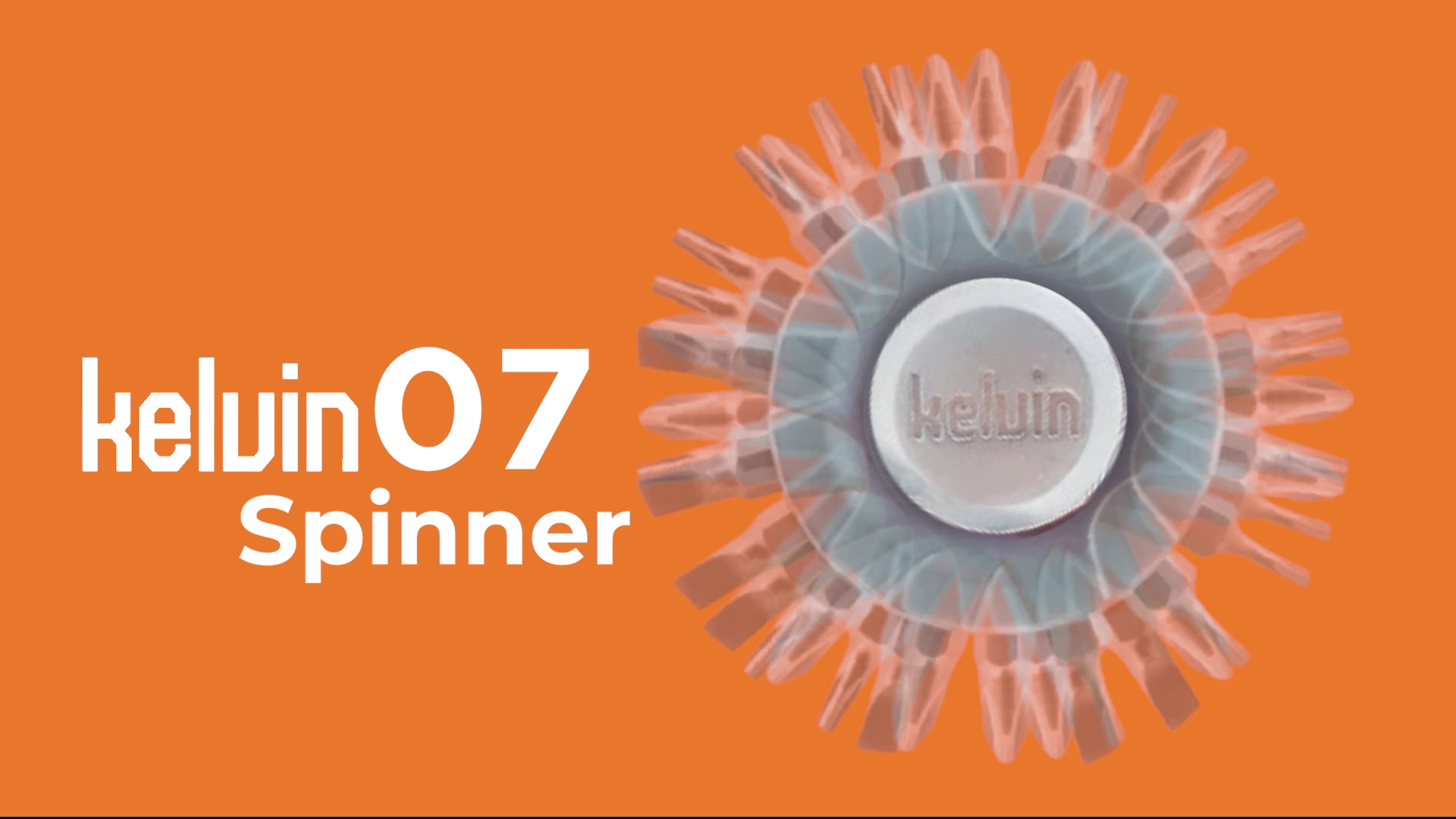 Kelvin Tools Kelvin 07 Fidget Spinner Multitool - Pocket Spinner